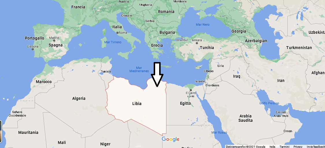 Dove si trova Libia