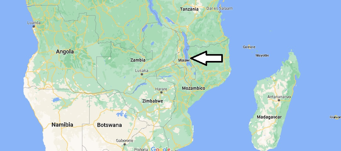 Dove si trova Malawi