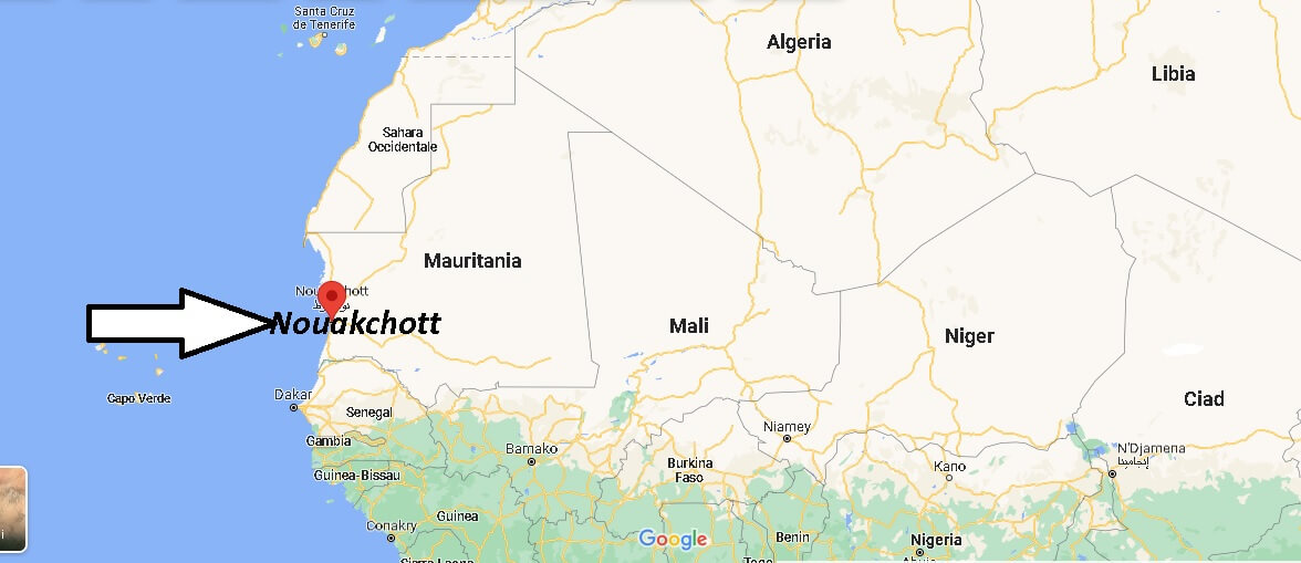 Dove si trova Nouakchott