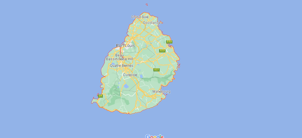 Dove si trova le isola delle Mauritius