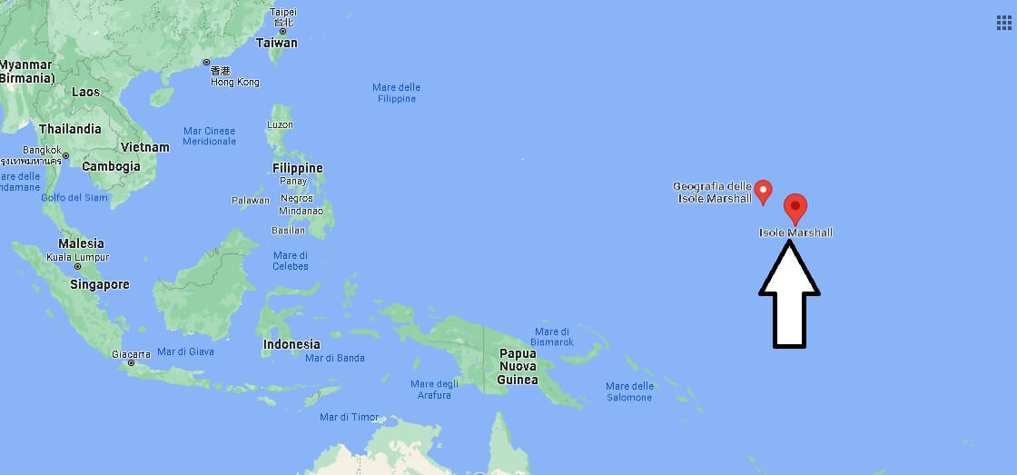Dove si trova le isole Marshall