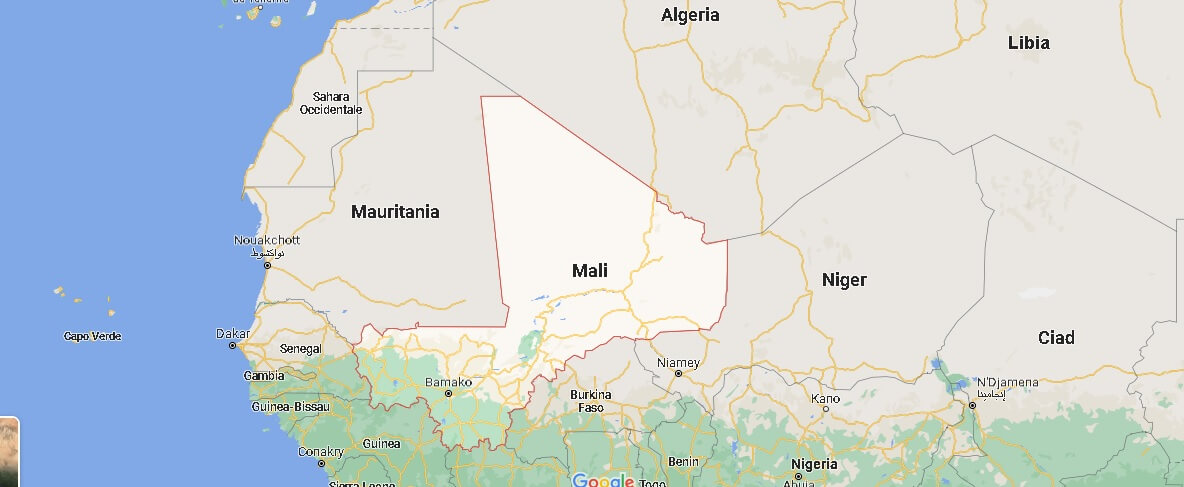 Dove si trova lo stato di Mali