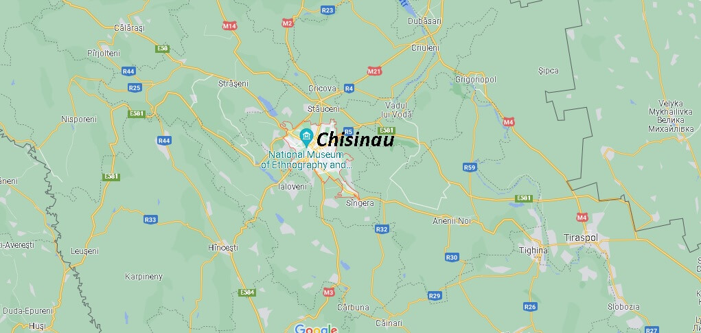 Dove sta Chisinau