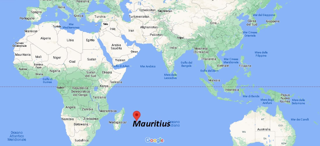 In che continente e Mauritius