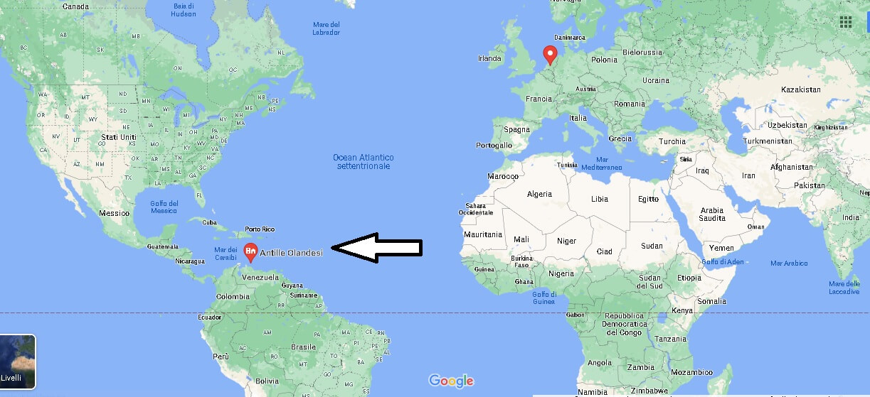 Dove si trova Antille Olandesi