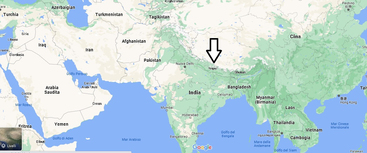 Dove si trova Nepal