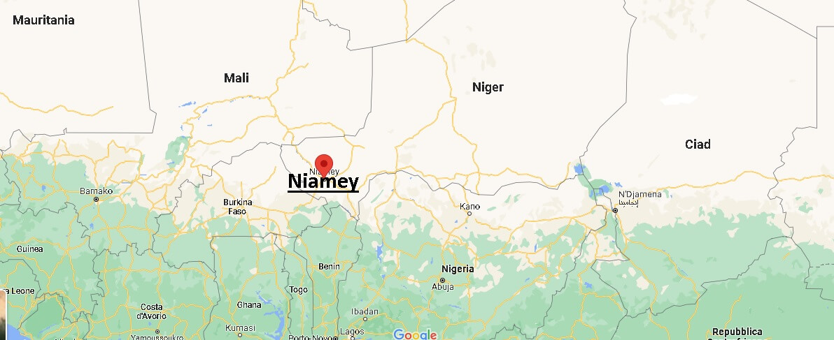 Dove si trova Niamey