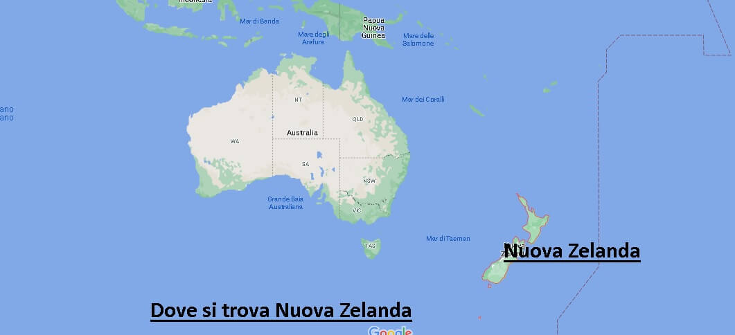 Dove si trova Nuova Zelanda