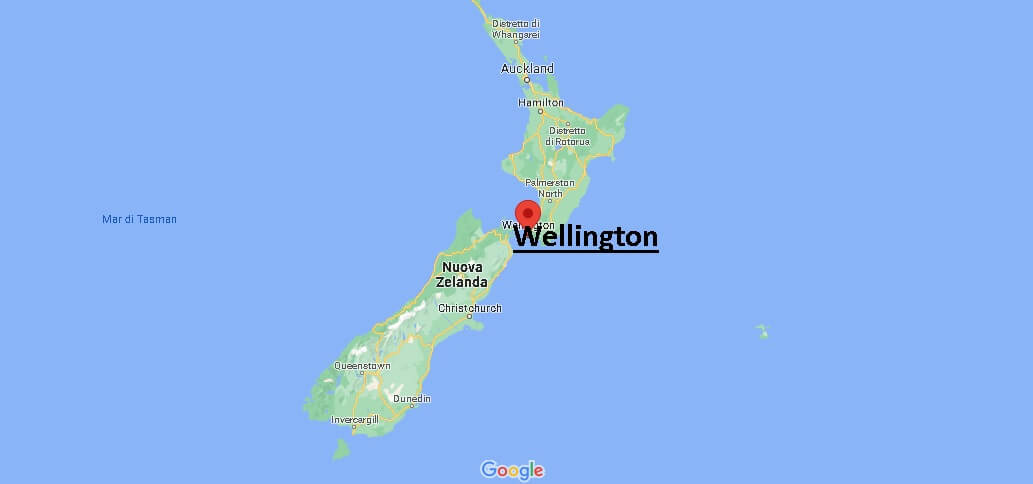 Dove si trova Wellington