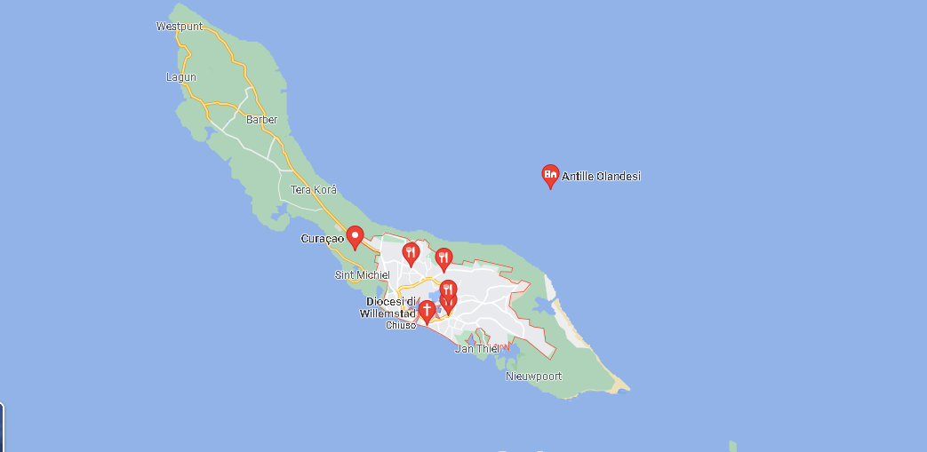 Dove si trova Willemstad (Curacao)