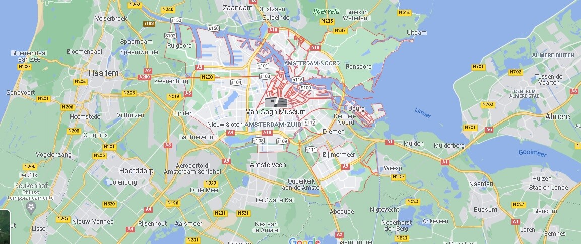 Dove si trova l Amsterdam