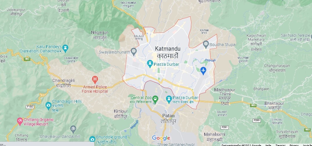 In quale stato si trova Kathmandu