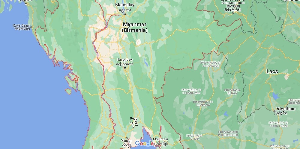Qual è la capitale della Birmania