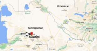 Dove si trova Ashgabat