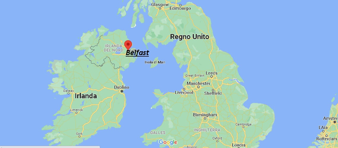Dove si trova Belfast