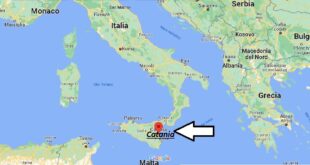 Dove si trova Catania