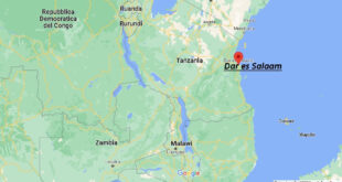 Dove si trova Dar es Salaam