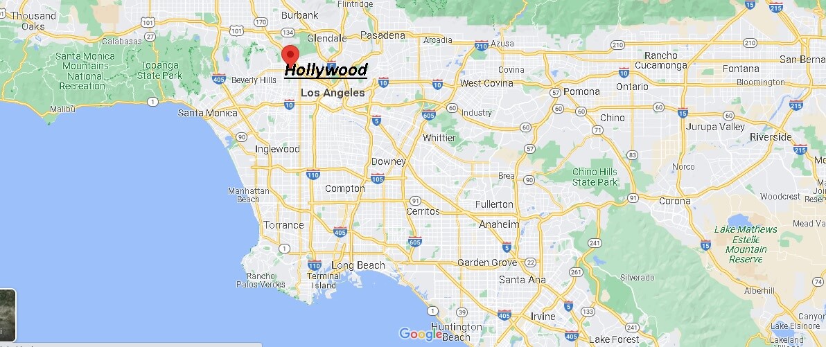Dove si trova Hollywood