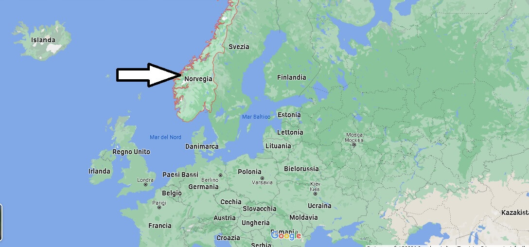 Dove si trova Norvegia