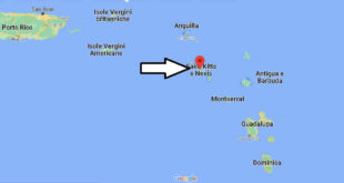 Dove si trova Saint Kitts and Nevis