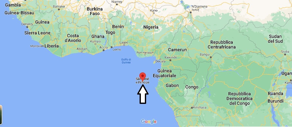 Dove si trova São Tomé e Príncipe