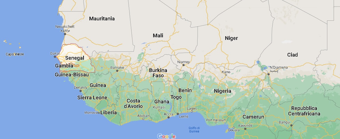 Dove si trova Senegal