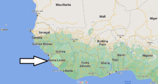 Dove si trova Sierra Leone