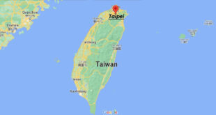 Dove si trova Taipei