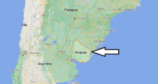 Dove si trova Uruguay
