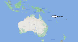 Dove si trova Vanuatu