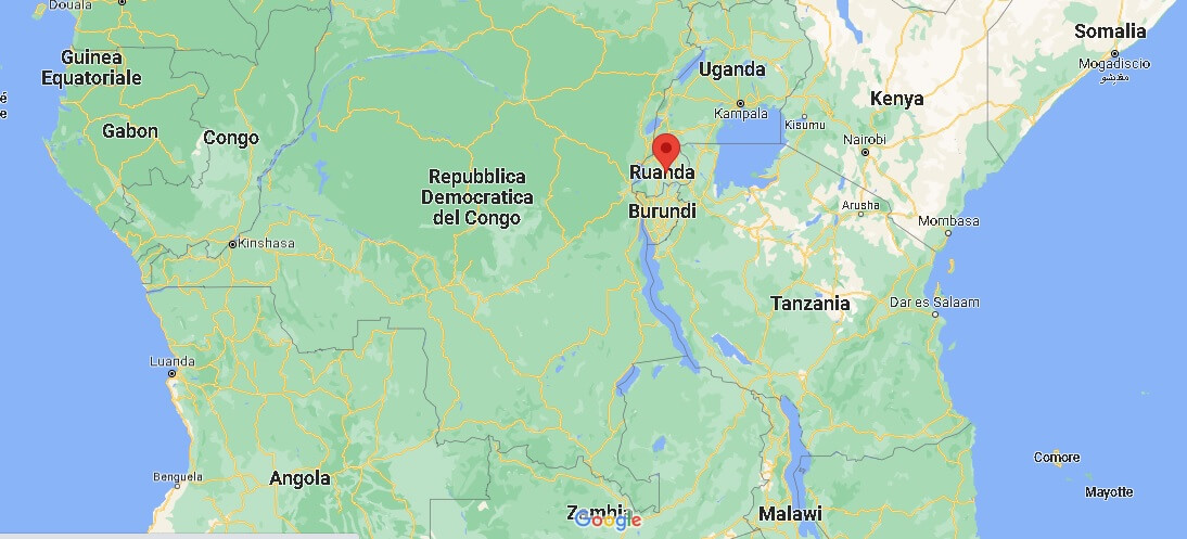 Dove si trova il Ruanda