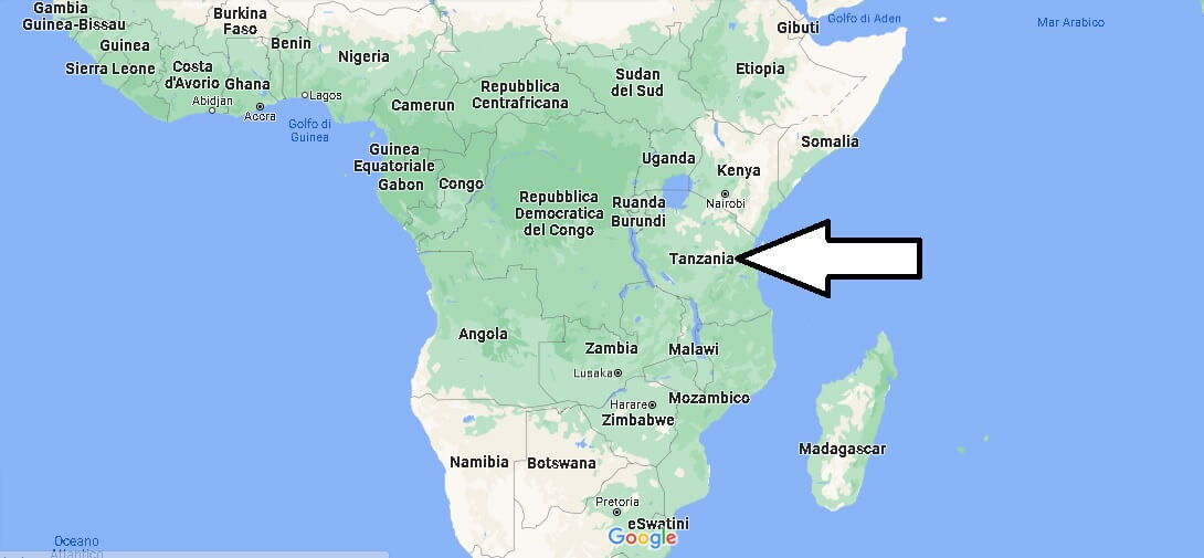 In quale continente si trova il Tanzania