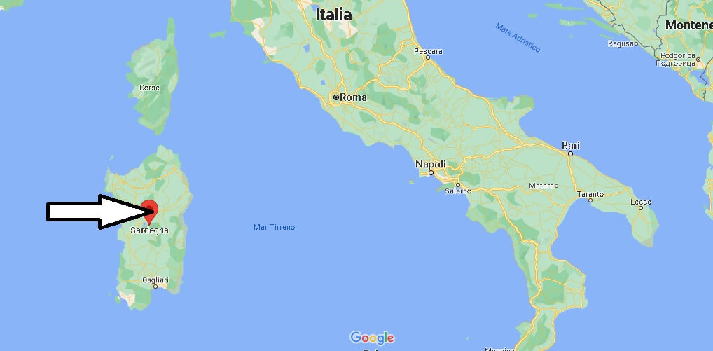 In quale parte d'Italia si trova la Sardegna