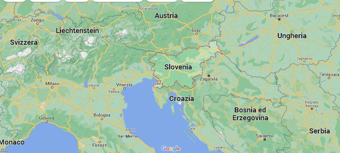 In quale regione è situata la Slovenia