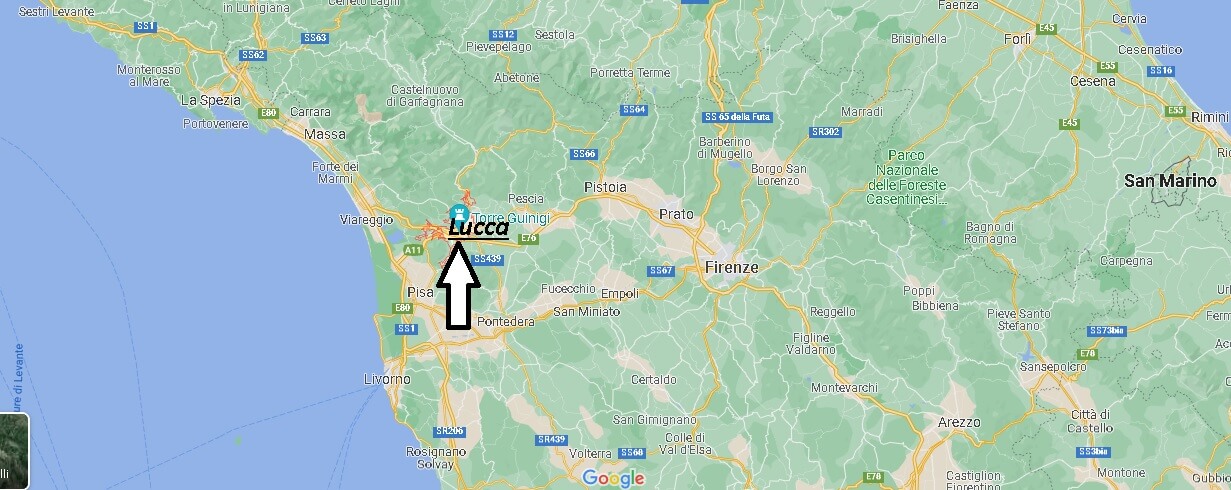 In quale regione si trova Lucca