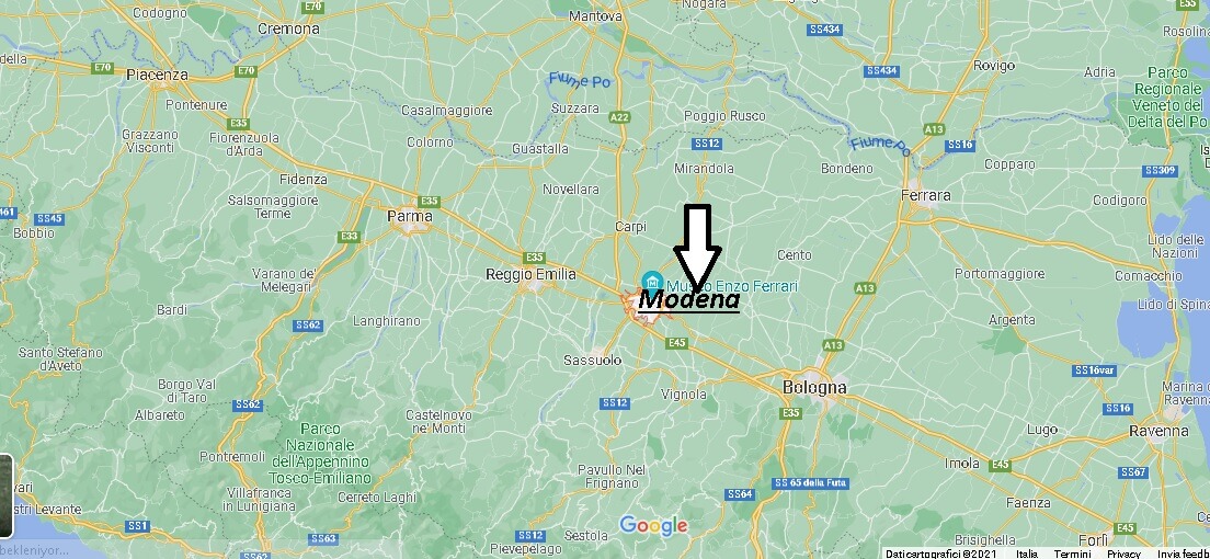 In quale regione si trova Modena