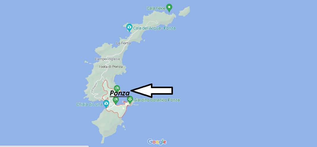 In quale regione si trovano le Isole Ponziane