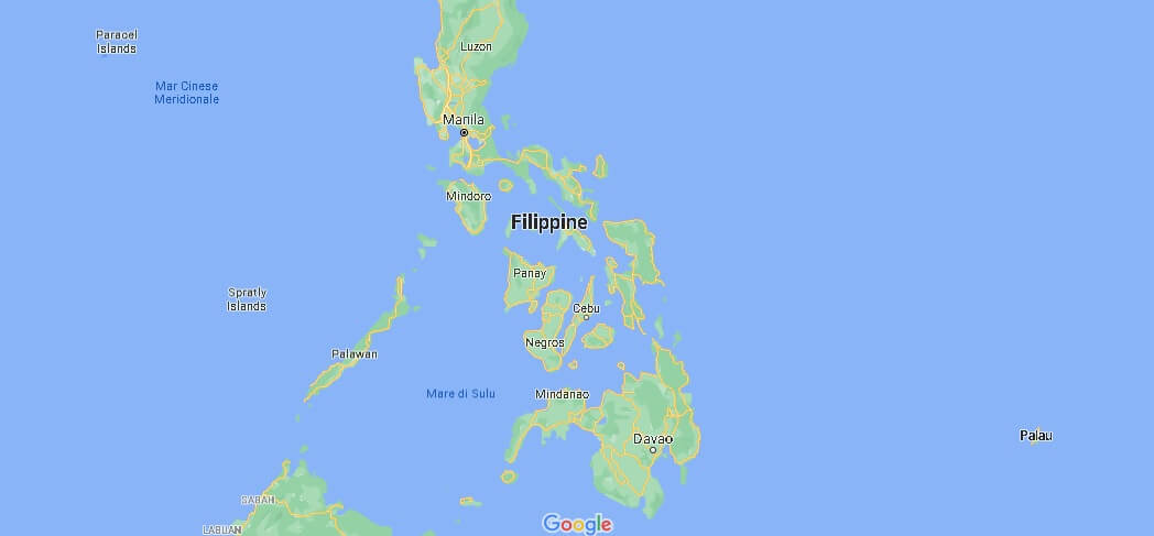 Mappa Filippine