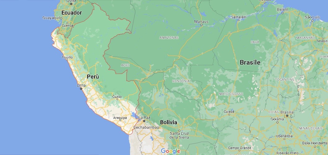 Mappa Peru