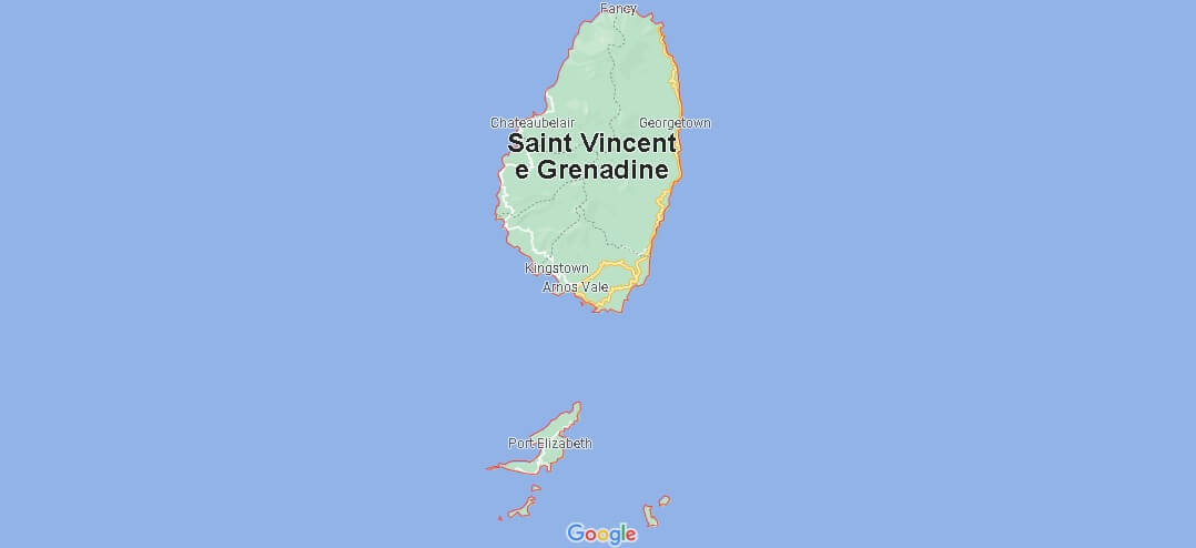 Mappa Saint Vincent