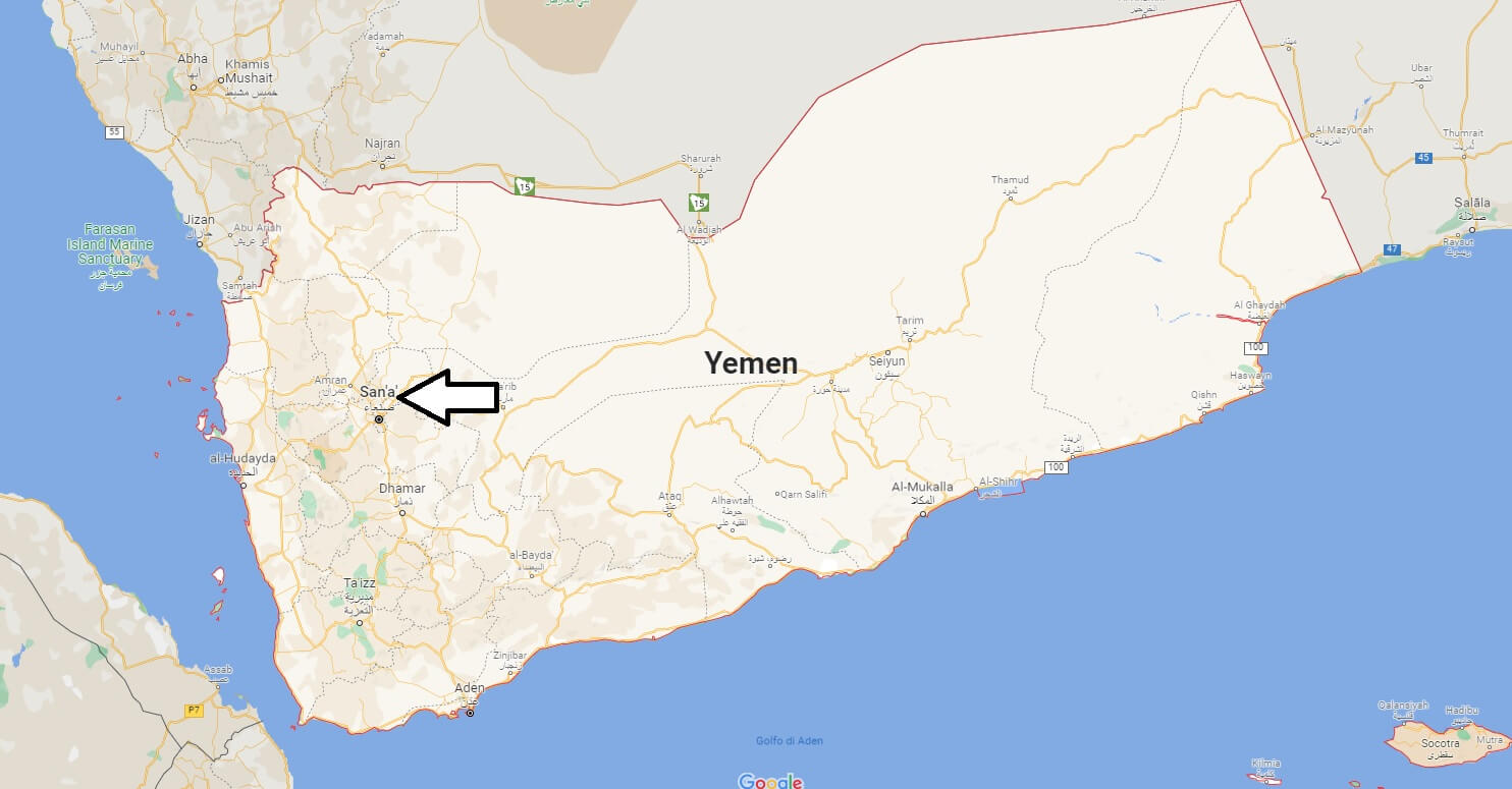 Qual è la capitale dello Yemen