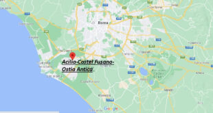 Dove si trova Acilia-Castel Fusano-Ostia Antica