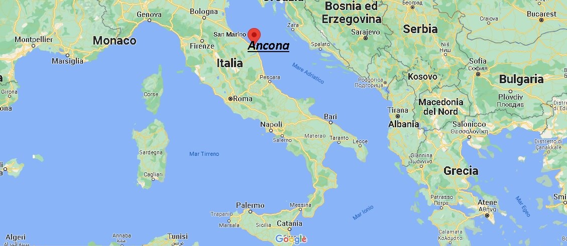 Dove si trova Ancona