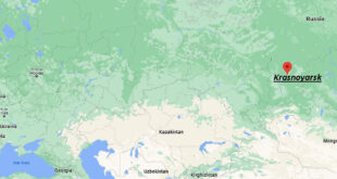 Dove si trova Krasnoyarsk Russia