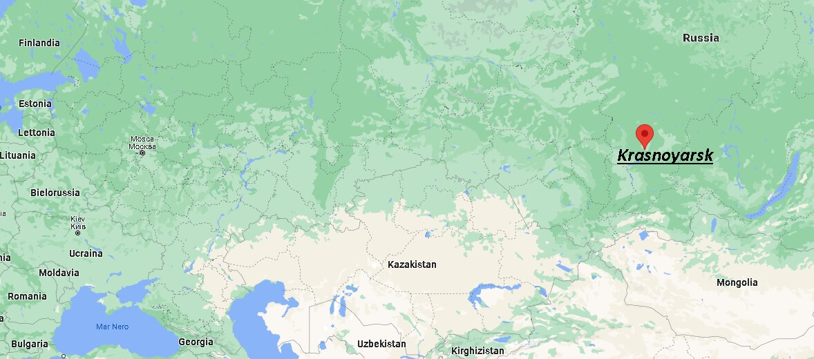 Dove si trova Krasnoyarsk Russia