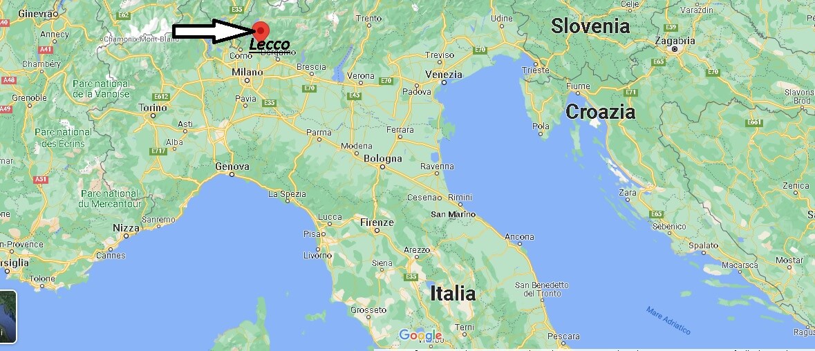 Dove si trova Lecco Italia