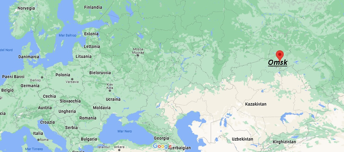 Dove si trova Omsk