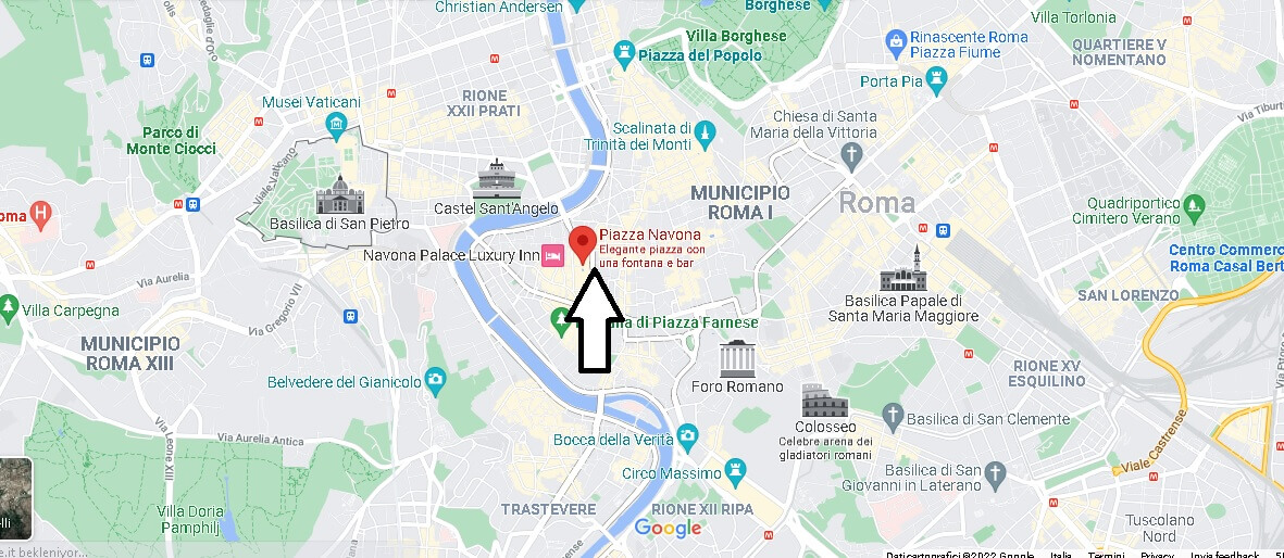 Dove si trova Piazza Navona