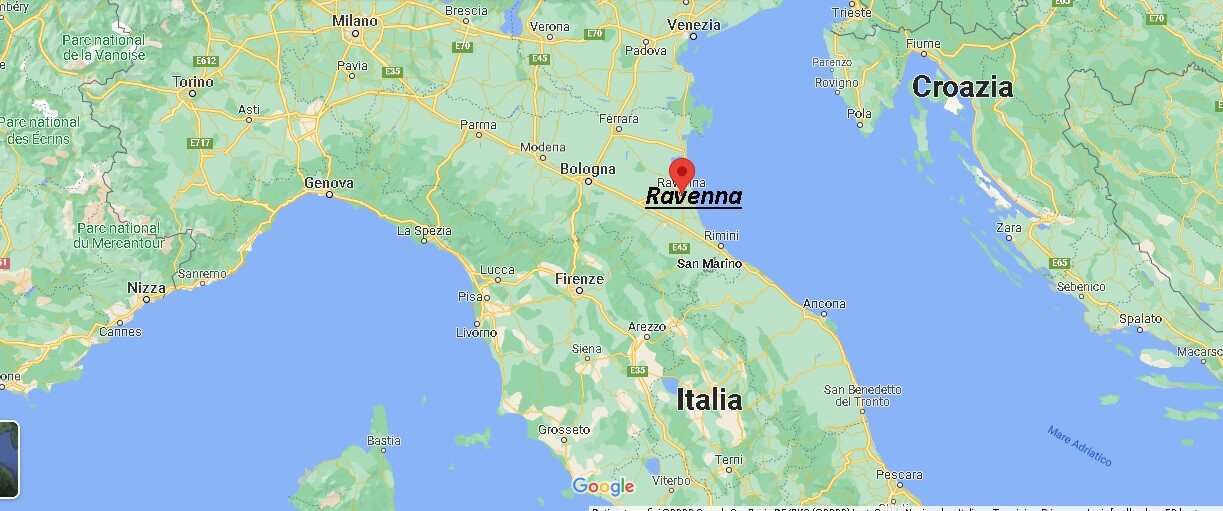 Dove si trova Ravenna