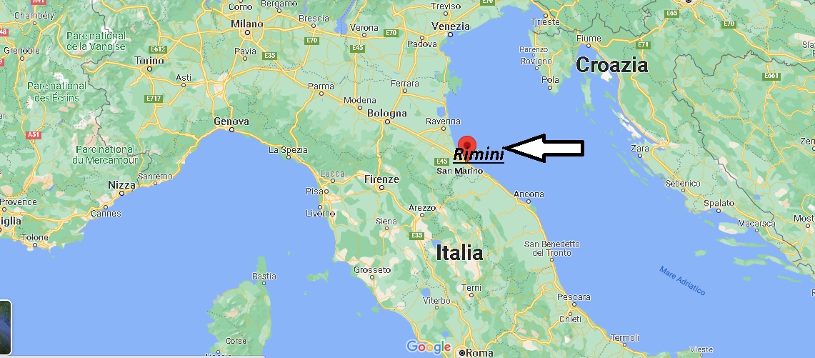 Dove si trova Rimini